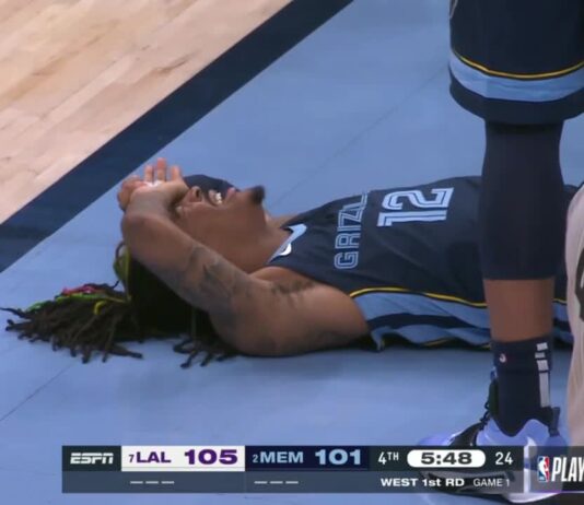 NBA: Ja Morant bezradny. Co z jego grą w play-offach?