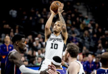 NBA: Dziennikarze z San Antonio przesuwają Sochana na rezerwę. Co to oznacza?