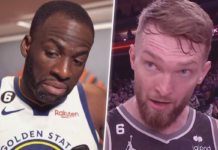 NBA: Draymond Green krytycznie o zachowaniu Sabonisa. Stracił do niego szacunek
