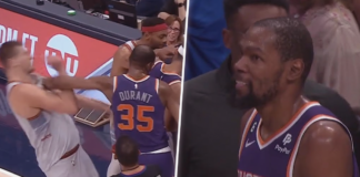 NBA: Jokić znów w centrum zamieszania. Spięcie gwiazd, kara dla Duranta