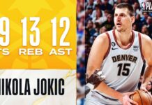 Wyniki NBA: Cały Boston w szoku. Kolejne triple-double Jokicia