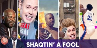 NBA: Embiid nowym królem flopów? LeBron został strollowany, a kto zaliczył samobój? Jest nowe Shaqtin’ A Fool!