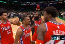 Wyniki NBA: 45 punktów Hardena, Sixers bez Embiida pokonują Celtics! Nuggets powiększają prowadzenie nad Suns