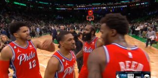 Wyniki NBA: 45 punktów Hardena, Sixers bez Embiida pokonują Celtics! Nuggets powiększają prowadzenie nad Suns