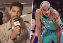 NBA: Jak na wygraną Spurs w loterii draftu zareagowali Wembanyama oraz Sochan?