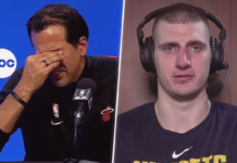 NBA: Trener Miami Heat wkurzył się na pytanie o Jokica