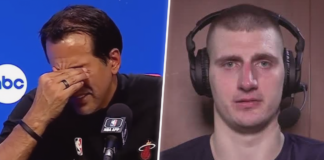 NBA: Trener Miami Heat wkurzył się na pytanie o Jokica