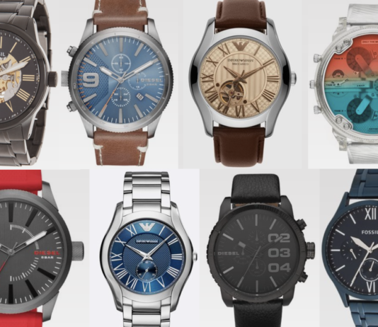 Wielka wyprzedaż! Zegarki Diesel, Fossil i Emporio Armani za połowę ceny!