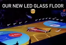 FIBA odsłoniła wyjątkowy szklany parkiet!