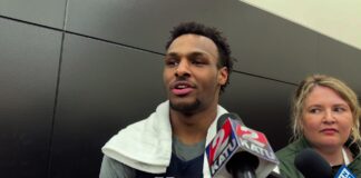 NBA: Bronny ma się lepiej. LeBron odetchnął z ulgą i jest optymistą