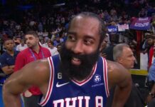 NBA: Cyrk Jamesa Hardena. Wystawił Sixers i Embiida