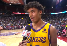 NBA: Lakers mają nową perełkę. Pójdzie śladami Austina Reavesa?