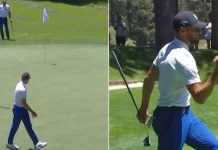 NBA: Spektakularne uderzenie Curry’ego. Wygrał turniej golfowy