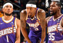 Wyniki NBA: Tercet Suns już imponuje. Harden pauzował. Debiuty Porzingisa, Holidaya i Rose’a