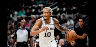 NBA: Jeremy Sochan wrócił na parkiet po 205 dniach. Efektowna gra z Wembanyamą