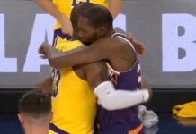 Wyniki NBA: Jokić bliski triple-double, pojedynek Duranta z LeBronem, Wolves nadal niepokonani