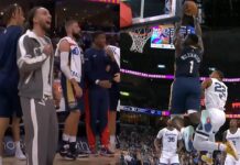 NBA: Zion znów lata wysoko. Dwa mega wsady w 12 sekund!