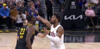 NBA: Green i Mitchell na siebie wpadli! Przez moment zrobiło się bardzo gorąco