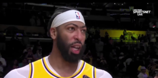 NBA: Anthony Davis jest rozczarowany samym sobą