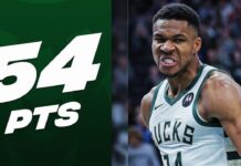 Wyniki NBA: 54 punkty Giannisa nie wystarczyły, 41 oczek Younga i game-winner Murraya