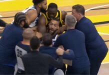 Wyniki NBA: Draymond dusił Goberta, LAC wciąż bez wygranej, Spurs rozbici przez Thunder