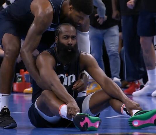 Wyniki NBA: Harden daje Clippers zwycięstwo, powrót Bridgesa, 43 punkty Foxa, game-winner Duranta, 37 minut Sochana