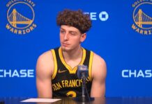 NBA: Nowy rywal o miejsce w pierwszej piątce. To przez niego Podziemski wrócił na ławkę?