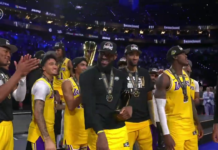 NBA: Bonus życia. Ci zawodnicy z wygranej Lakers cieszą się najbardziej