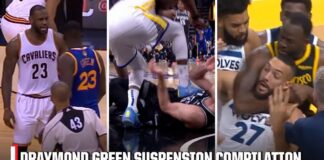 NBA: Zobacz akcje i zachowanie Draymonda Greena za które był już zawieszany!