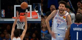 Wyniki NBA: Koniec serii Clippers, wielcy Thunder. Kontuzja Townsa, 37 punktów Giannisa