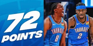 Wyniki NBA: 72 punkty duetu Thunder. Triple-double Duranta, wielka pogoń Cavaliers
