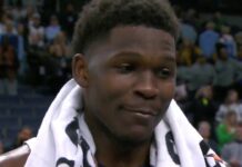 NBA: Edwards bezradny. Uderza w SGA. “Z takimi gwizdkami nie masz szans”