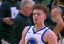 NBA: 14 asyst i 0 strat. Rośnie rola Brandina Podziemskiego w rotacji Golden State Warriors