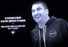 NBA: Warriors pożegnali zmarłego Milojevicia. Ceremonia chwyta za serca