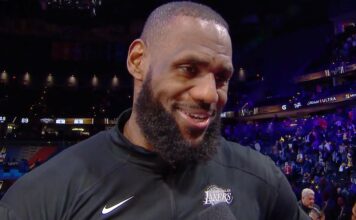 NBA: Nowy trend na TikToku. LeBron rozbawiony