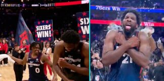 Wyniki NBA: 70 punktów Embiida, 62 oczka Townsa. Ósma kolejna wygrana Cavs, solidny Sochan