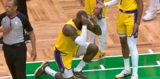 NBA: Ostatnim razem LBJ klęczał na parkiecie z niedowierzania. To jednak nie wszystko!