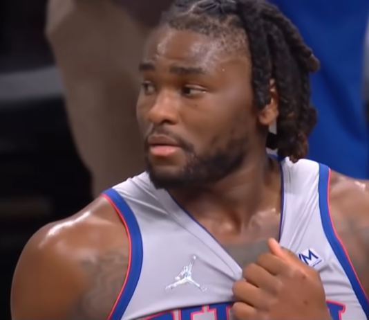 NBA: Bójka przed meczem! Zawodnik Pistons znów zaatakował rywala