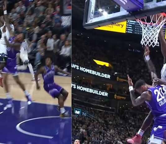 NBA: Wsad sezonu!? Teraz naprawdę! Zobacz co zrobił Anthony Edwards!