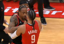 NBA: Bójka DeRozana z Dillonem Brooksem! „To nie Memphis, przestań wylatywać z parkietu”