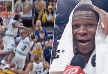 NBA: Przejął mecz w ostatniej minucie. I ten blok! „Synu, oglądasz jak legenda zwycięża”