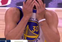 NBA: Draymond Green tym razem przegiął. Stephen Curry powstrzymywał łzy