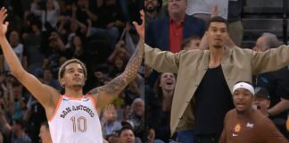 Wyniki NBA: Rekord zbiórek Sochana. Trafił najważniejszą trójkę i dał Spurs zwycięstwo!