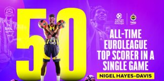 EuroLiga: 50 punktów i historyczny występ gracza Fenerbahce