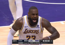 NBA: LeBron wściekły na trenera Lakers! (WIDEO)