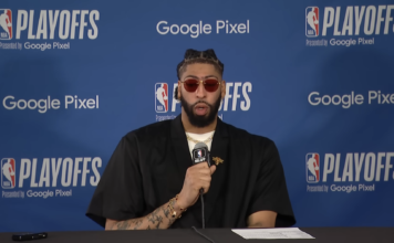NBA: Po tym pytaniu Anthony Davis rzucił mikrofonem Anthony Davis