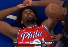 NBA: Embiid znów padł na parkiet w bólu. Sixers podjęli już decyzję!