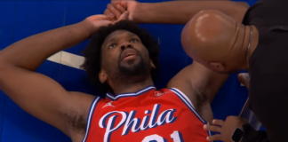 NBA: Embiid znów padł na parkiet w bólu. Sixers podjęli już decyzję!