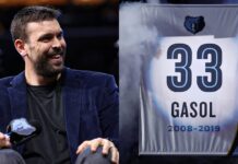 NBA: Wyjątkowy wieczór w Memphis. Marc Gasol uhonorowany przez Grizzlies