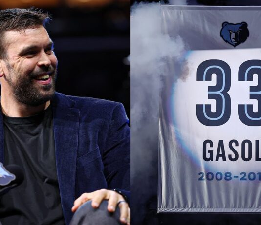 NBA: Wyjątkowy wieczór w Memphis. Marc Gasol uhonorowany przez Grizzlies